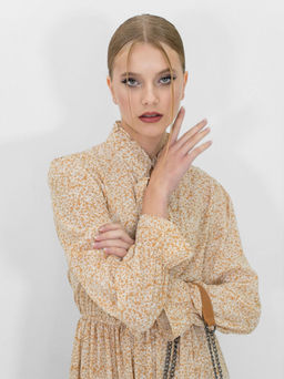 Платье Лозен (песочный) - Nadi bordo фото 4