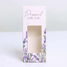 Цена за 5 шт. Коробка складная Present, 5.7×14.5×3.5 см