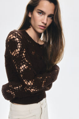 C?rdigan efecto crochet - H&m фото 2