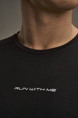 Лонгслив Черный