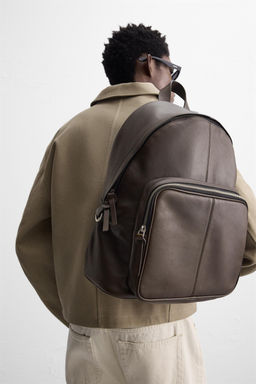 LEATHER BACKPACK