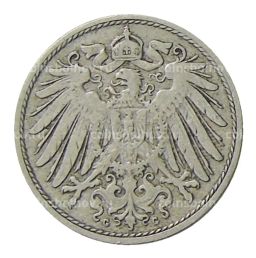 10 пфеннигов 1900 года G Германия