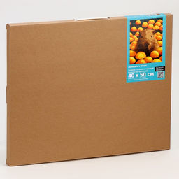 Картина по номерам на холсте с подрамником «Капибара в пруду», 40×50 см