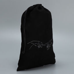 Цена за 5 шт. Мешочек подарочный замшевый «Касание», 20×30 см ±1.5 см