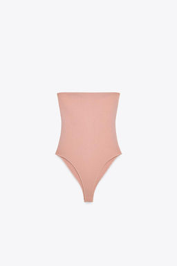 STRETCH BANDEAU BODYSUIT - Zara фото 15