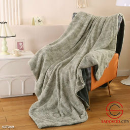 Плед на кровать мягкий