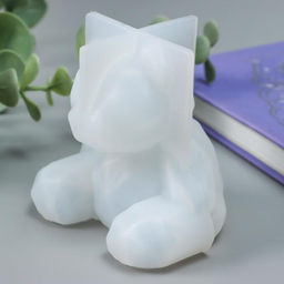 Силиконовый молд, форма для заливки 3D «Медведь-кристалл», 6.3×6×5.6 см