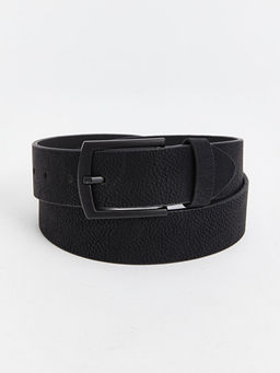 Deri G?r?n?ml? Erkek Kemer