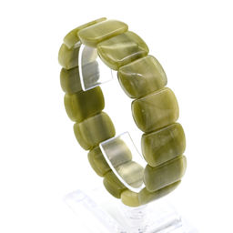 Браслет овал 19*14мм из фантомного кварца