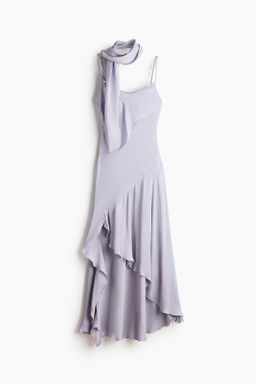 Vestido de sat?n con fular - H&m фото 7
