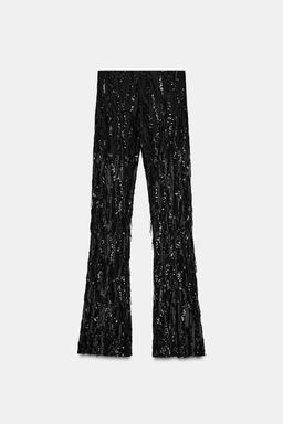 FLARE SEQUIN LEGGINGS - Zara фото 5