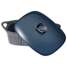 ФОРМА ДЛЯ ЗАПЕКАНИЯ С КРЫШКОЙ REACTIVE BLUE 33*23*9,5/13 СМ 2000 МЛ - Agness фото 5