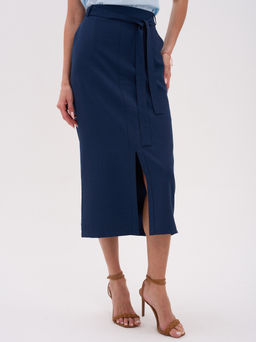 льняная юбка ЛЕН с ВИСКОЗОЙ - Трика фото 4