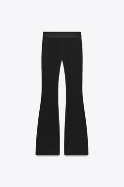 CONTOURING STRETCH FLARE TROUSERS