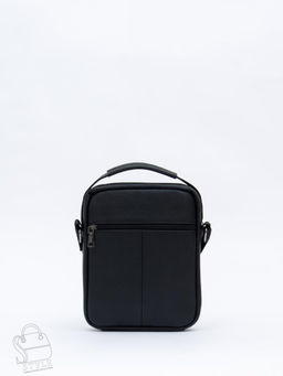 Сумка мужская кожаная 9747H black Heanbag
