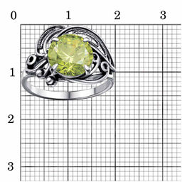 КОЛЬЦО 24815052-9 - Красная пресня фото 2