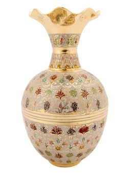 Ваза 8 №В3275/13/1 (TAJ WORK WHITE COLOUR)