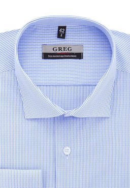 Сорочка мужская длинный рукав GREG 211/199/257/Z