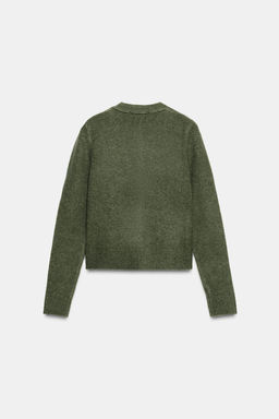 CARDIGAN WITH BALL-SHAPED BUTTONS - Zara фото 11