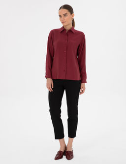 Siyah Carrot Fit Kuma_ Pantolon