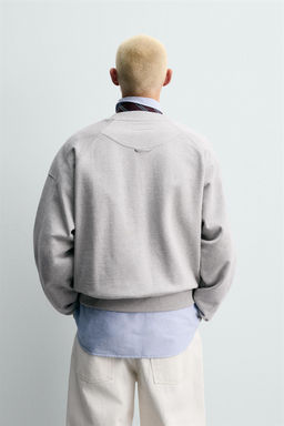 CHAMPION ® X ZARA PATCH CREW NECK SWEATSHIRT  фото 3