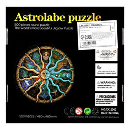 Круглый пазл Зодиак, 500 деталей - Puzzle time фото 3