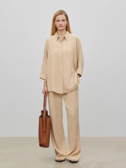 ЕМКА / Рубашка свободного кроя 100% Тенсел - Emka фото 2