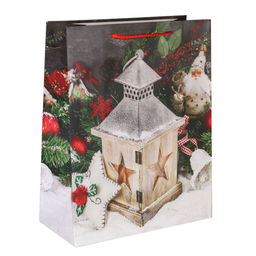 Цена за 12 шт. Пакет подарочный 31х42х12см / 5383ХL /уп 12/300/Новый год - ГалеонТрейд фото 11