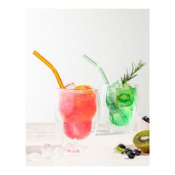 Набор из 6-ти многоразовых трубочек для напитков Walmer Cocktail Color, цвет разноцветный  фото 6