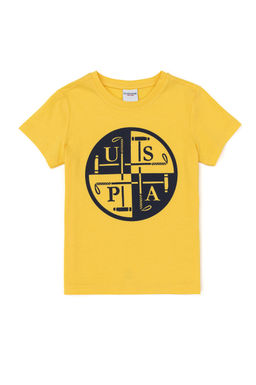 _ocuk A__k Sar_ Bisiklet Yaka Ti__rt - U.s. polo assn фото 2