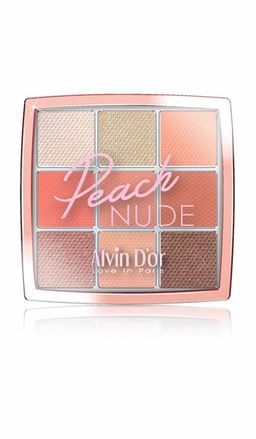 .Alvin Dor AES-9 Тени для век Peach NUDE 9 colors тон 1