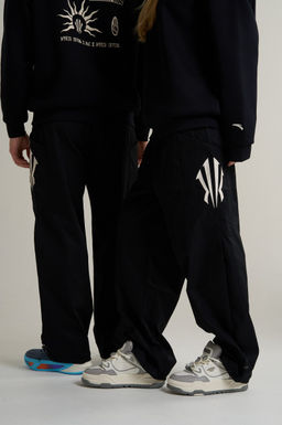 Брюки карго текстильные Черный KAI Woven Casual Pants - Anta фото 3