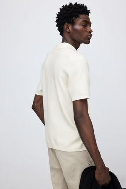 Polo en punto texturizado Regular Fit - H&m фото 6