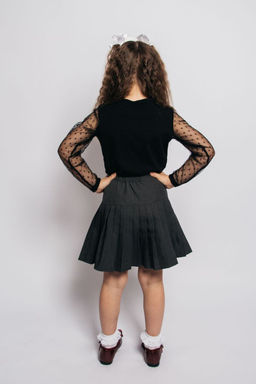 Джемпер для девочки 61361 Черный* 480 Lets go - Let's go фото 2