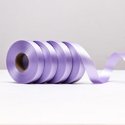 Цена за 4 шт. Лента для декора и подарков, сиреневая, 2 см х 45 м