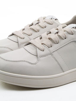 03-A1019-2 LT. BEIGE Полуботинки спортивные женские (натуральная кожа)