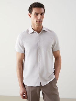 Regular Fit K?sa Kollu Arm?rl? Erkek G?mlek