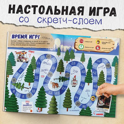 Адвент - календарь Гравити Фолз, задание со скретч-слоем, 31 задание, А4, 24 стр.