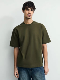 Футболка oversize из 100% хлопка / Zarina  фото 3