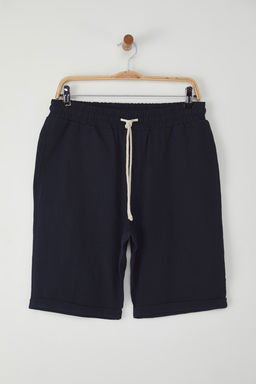 TRENDYOL MAN Ekru Regular Fit Keten Gorunumlu Sort TMNSS23SR00030 - Trendyolmilla фото 5