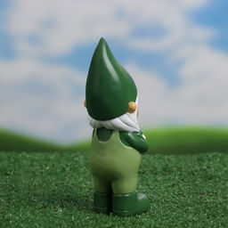 Садовая фигура из пластика «Гном Лили», 18×7×6 см