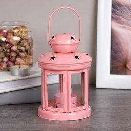 Подсвечник 15 см / L-732 / WL-732/уп 12/48/ (Голубой)