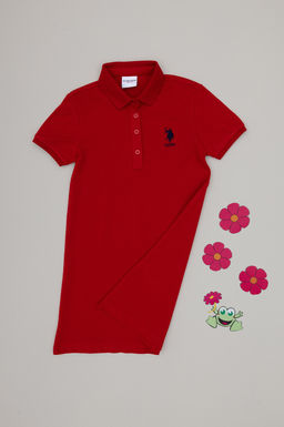 K_z _ocuk K_rm_z_ _rme Elbise Sepette S_rpriz _ndirim