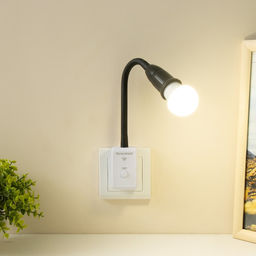 Бра с ПДУ «Синди» Е27 15 Вт черный 4×2×33 см