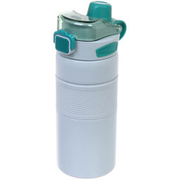 Термос 600мл "Фитнесс", цвет светло-голубой