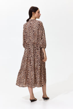 Vestido escalonado de corte midi - H&m фото 8