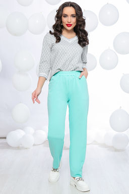 Костюм Линдси (грей/ментол) К5474 - Lt collection фото 8