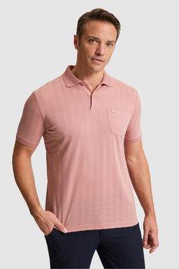 Erkek Pudra Regular Fit Polo Yaka Ti__rt