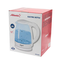 Чайник электрический 1,7 л стеклянный арт. ATH-2470 - Полимербыт фото 5