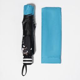 Зонт механический Гармония, эпонж, 4 сложения, 8 спиц, R = 49 см, цвет МИКС - Simaland фото 7